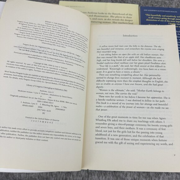 ✅Mixed Lot 9- Lynn V. Andrews PB Books Native American Culture Spiritual Journey - Picture 7 of 8